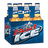Bud Ice Beer 12 Oz Left Picture